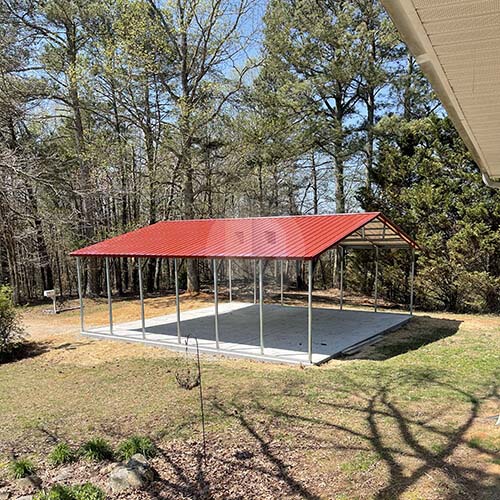 18x21 Metal Carport